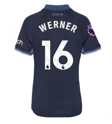 Tottenham Hotspur Timo Werner #16 Replika Udebanetrøje Dame 2023-24 Kortærmet